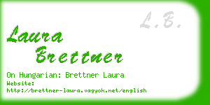 laura brettner business card